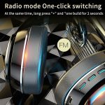 VJ320 Bluetooth 5.0 Kopfmontierte faltbare kabellose Kopfhörer unterstützen TF-Karte mit Mikrofon, VJ320 Black, VJ320 Blue, VJ320 Red, VJ320 White – Bild 16