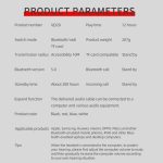 VJ320 Bluetooth 5.0 Kopfmontierte faltbare kabellose Kopfhörer unterstützen TF-Karte mit Mikrofon, VJ320 Black, VJ320 Blue, VJ320 Red, VJ320 White – Bild 19