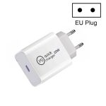 SDC-20W PD 20-W-Reiseladegerät mit einzelner USB-C-/Typ-C-Schnittstelle, EU Plug, US Plug, UK Plug