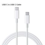 SDC-20W 2 in 1 PD 20W USB-C / Typ-C Reiseladegerät + 3A PD 3.0 USB-C / Typ-C zu USB-C / Typ-C Schnelllade-Datenkabelset, Kabellänge: 2m,, EU Plug, US Plug, UK Plug – Bild 2