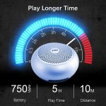 EWA A110 IPX5 Wasserdichter tragbarer Mini-Bluetooth-Lautsprecher aus Metall, unterstützt 3,5-mm-Audio und 32 GB TF-Karte und Anrufe – Bild 11