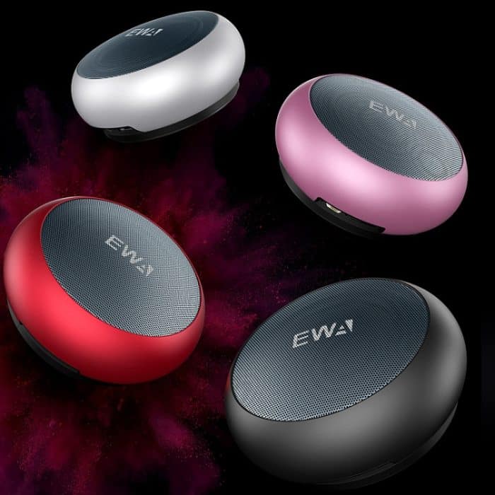 EWA A110 IPX5 Wasserdichter tragbarer Mini-Bluetooth-Lautsprecher aus Metall, unterstützt 3,5-mm-Audio und 32 GB TF-Karte und Anrufe – Bild 14