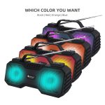 NewRixing NR-2029FMD TWS LED-Taschenlampen-Bluetooth-Lautsprecher, unterstützt TF-Karte / FM / 3,5 mm AUX / U-Disk / Freisprechen – Bild 2