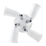 E27 auf E27 Splitter, verstellbarer LED-Glühbirnenhalter, Adapter, Konverter, Sockel, Glühbirnenhalter, 1 In 1, 2 In 1, 3 In 1, 4 In 1, 5 In 1 – Bild 5