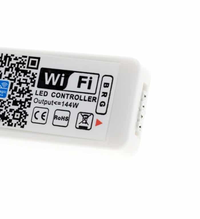 Smartphone-Steuerung, Musik- und Timer-Modus, Mini-WIFI-LED-RGB-Controller für zu Hause, RGB Controller, RGB IR Controller, RGBW IR Controller, RGBW Controller – Bild 4