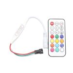 RGB-LED-Controller mit 21-Tasten-RF-Fernbedienung für WS2812B WS2811-LED-Streifen
