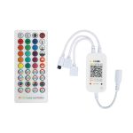 WiFi Smart 4 Pin RGB LED Streifen Licht Controller APP Remote Sprachsteuerung Funktioniert mit Alexa Echo, 5-24 V, WiFi 40-keys Controller, WiFi 24-keys Controller – Bild 2