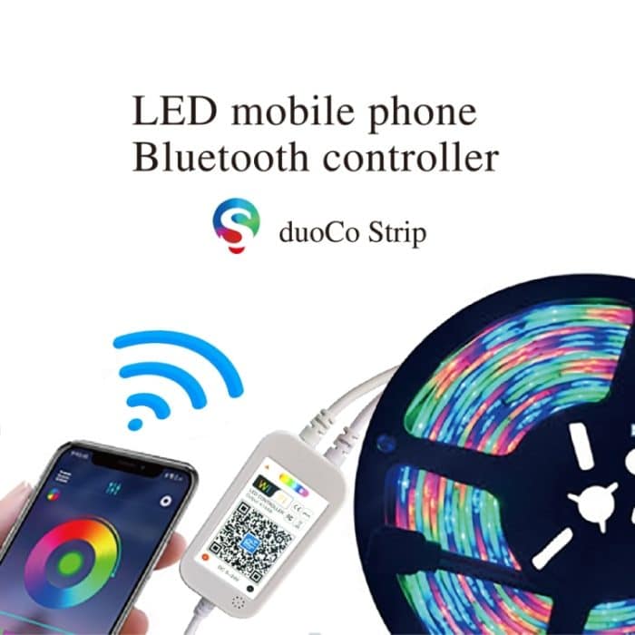 WiFi Smart 4 Pin RGB LED Streifen Licht Controller APP Remote Sprachsteuerung Funktioniert mit Alexa Echo, 5-24 V, WiFi 40-keys Controller, WiFi 24-keys Controller – Bild 6