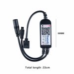 Bluetooth LED RGB Controller mit 24 Tasten Infrarot Controller für 5630 5050 3528 2835 LED Strip, DC 5-24V – Bild 3