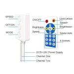 Mobile APP-Steuerung Bluetooth-LED-Controller-Kit mit doppeltem Signalausgang, DC 5V-24V – Bild 5