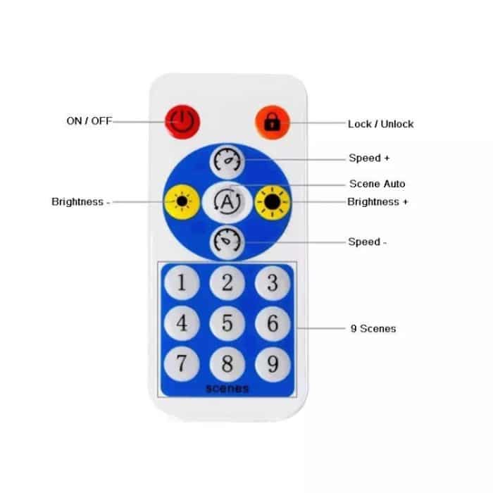 SP608E Bluetooth-LED-Controller-Kit für die mobile APP-Steuerung mit doppeltem Signalausgang für WS2812B WS2811 1903 1804-Pixel-LED-Streifen, DC5V ~ 24V – Bild 3