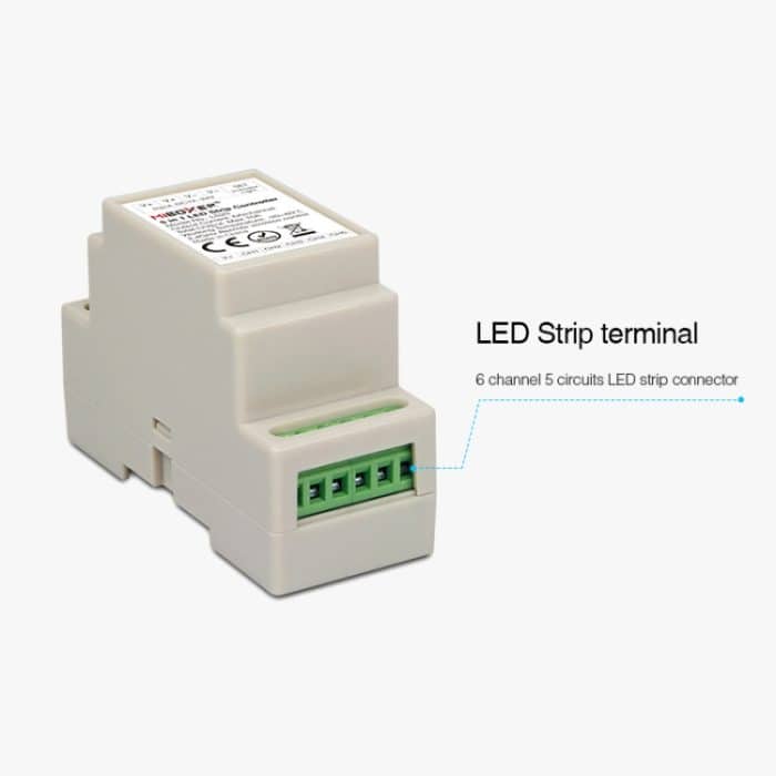 LS2S 5-in-1-DIN-Schienen-LED-Streifenregler, DC12V-24V – Bild 7
