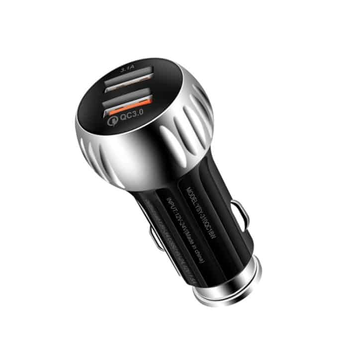 YSY-310QC18W QC3.0 Dual-Port-USB-Autoladegerät für Apple / Huawei / Samsung / Xiaomi, YSY-310QC18W, Car Charger – Bild 7