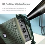 T&G TG282 Tragbare Bluetooth-Lautsprecher mit Taschenlampe, unterstützt TF-Karte/FM/3,5 mm AUX/U-Disk/Freisprechanruf – Bild 9