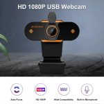 312 1080P HD USB 2.0 PC-Desktop-Kamera-Webcam mit Mikrofon, Kabellänge: ca. 1,3 m, Regular, with Tripod, Anti-peep – Bild 2