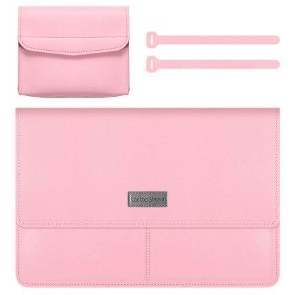 Litschi-Muster, PU-Leder, wasserdicht, ultradünn, schützende Innentasche, Aktentasche, Laptop-Tragetasche für 13-14-Zoll-Laptops, For 13-14 inch