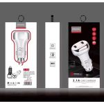 YSY-312 2 in 1 18 W tragbares QC3.0 Dual-USB-Autoladegerät + 1 m 3 A USB-auf-USB-C/Typ-C-Datenkabel-Set, with USB-C / Type-C Cable – Bild 11