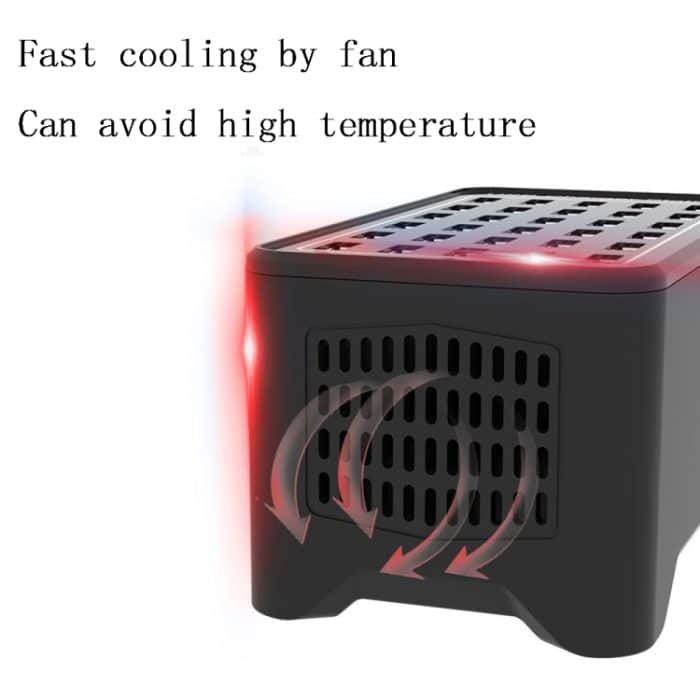 100 W 20 USB-Anschlüsse Schnellladestation Smart Charger, AC 100–240 V, 100W 20 USB Ports EU Plug, 100W 20 USB Ports US Plug, 100W 20 USB Ports AU Plug, 100W 20 USB Ports UK Plug – Bild 3