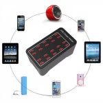 100 W 20 USB-Anschlüsse Schnellladestation Smart Charger, AC 100–240 V, 100W 20 USB Ports EU Plug, 100W 20 USB Ports US Plug, 100W 20 USB Ports AU Plug, 100W 20 USB Ports UK Plug – Bild 4