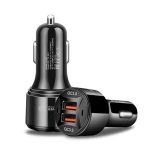 TE-092 36W Dual QC3.0 USB-Schnellladegerät, Car Charger