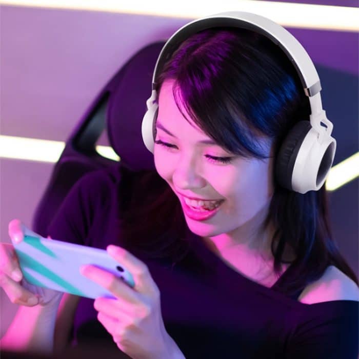 Bunte LED-Bluetooth 5.0-Kopfhörer, faltbar, kabellos, HiFi-Stereo-Headset mit Mikrofon, unterstützt TF-Karte / 3,5 mm AUX – Bild 7