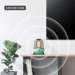 LP-20 LED-Nachtlicht, kabelloser Bluetooth 5.0-Musiklautsprecher, unterstützt TF-Karte/AUX – Bild 7