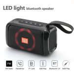 T&G TG193 Tragbarer Bluetooth-Lautsprecher, LED-Licht, wasserdichter Outdoor-Subwoofer, unterstützt TF-Karte/FM-Radio/AUX – Bild 3