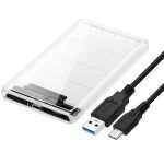 2,5-Zoll-SATA an USB 3.1-Gen-2-tragbares Gehäuse
