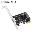 2500 Mbit/s PCI-E RTL8125 RJ45 Gigabit-Netzwerkadapter 2,5 G PCI-E Gaming LAN-Karte – Bild 2