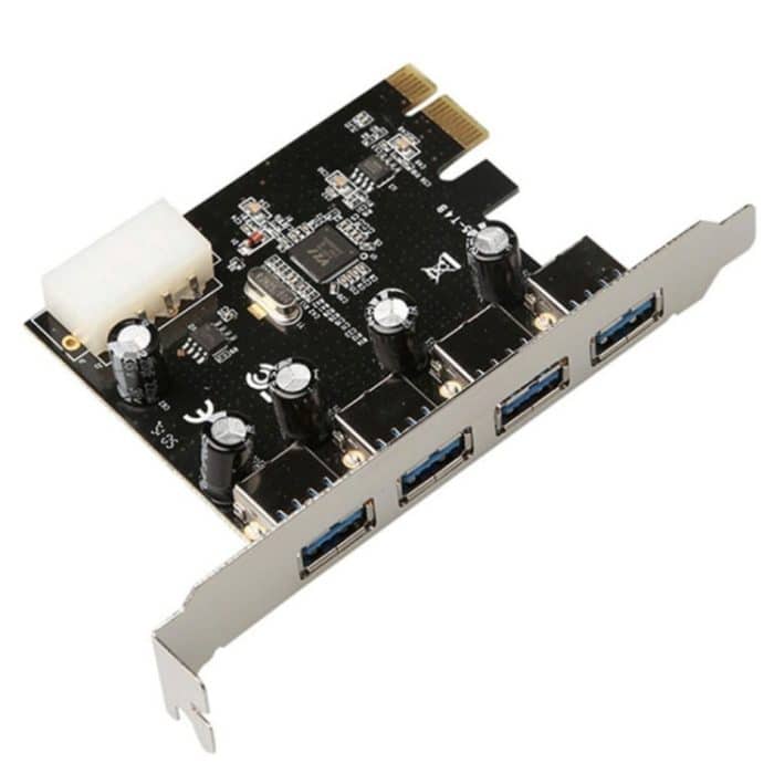 SYA0016263.jpg 4 Port USB 3.0 PCI Express-Expansionskarte PCI-E-Adapter – Bild 1