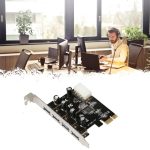 4 Port USB 3.0 PCI Express-Expansionskarte PCI-E-Adapter – Bild 4