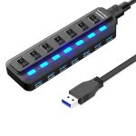 7 Ports USB 3.0-Nabe Unabhängiger Schaltteiler – Bild 2