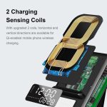 AEC BT512 Multifunktionaler Bluetooth-Lautsprecher 10W drahtloser Ladegerät LED-Desktop-elektronischer Wecker – Bild 6