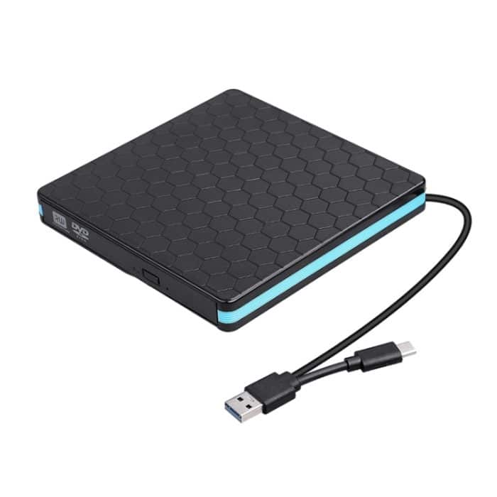 Universal Optical Drive Typ-C USB 3.0 Externe DVD / CD / VCD-Brenner RW SVCD-Laufwerksspieler – Bild 2