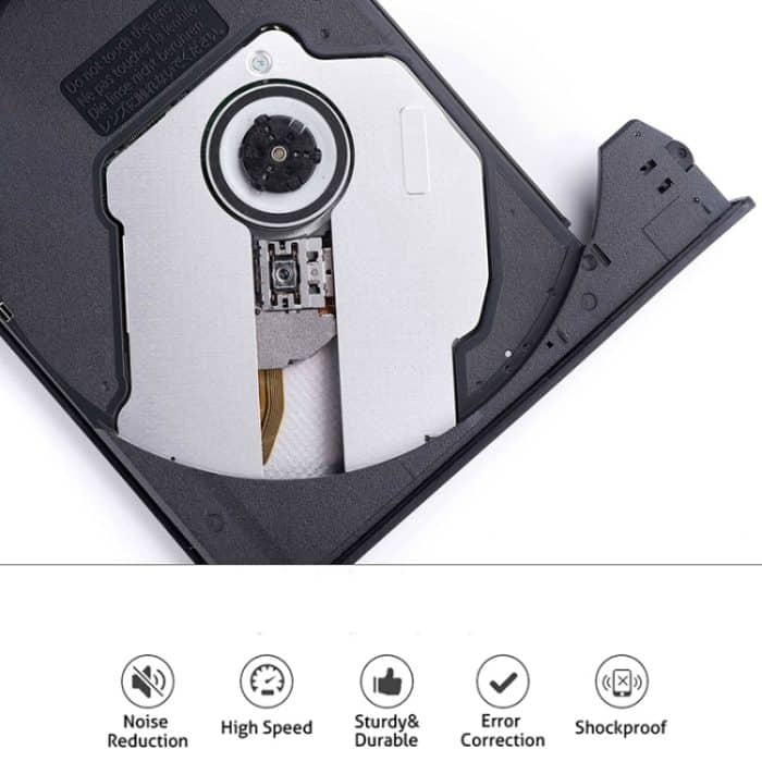 Universal Optical Drive Typ-C USB 3.0 Externe DVD / CD / VCD-Brenner RW SVCD-Laufwerksspieler – Bild 4