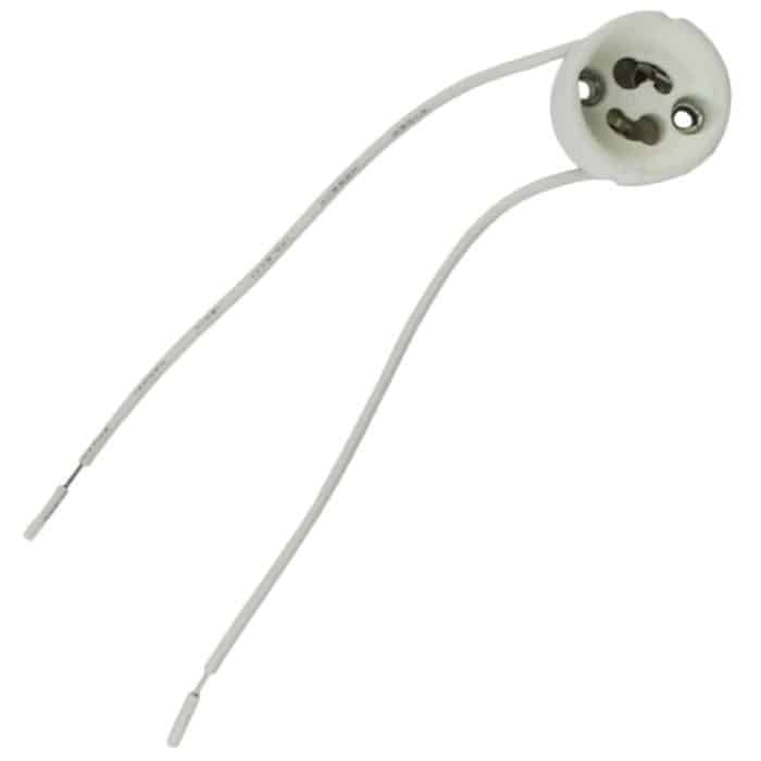 10 stücke GU10 Sockel LED Birne Halogenlampe Halter Base Keramik Kabelstecker Für alle GU10 Lampe – Bild 4