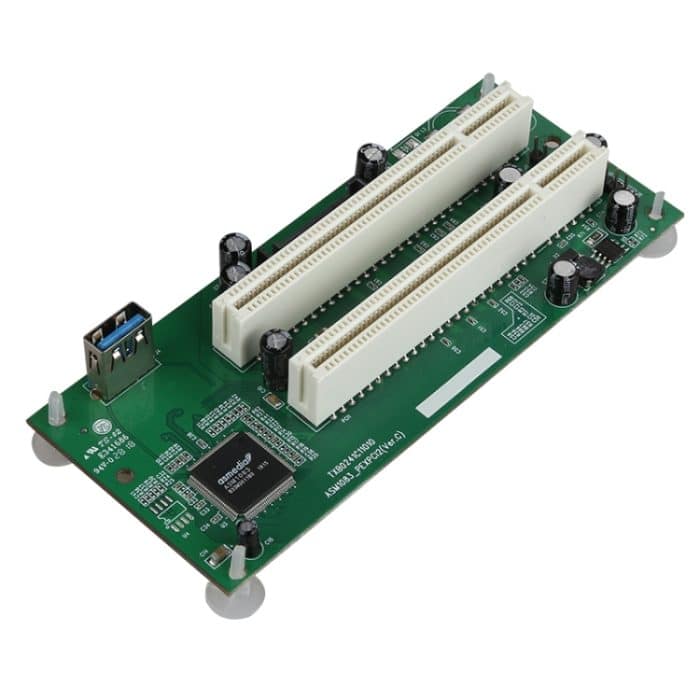 PCIe zu Dual PCI-Slot-Adapter-Karte USB 3.0-Erweiterungskarte – Bild 2