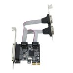 Drucker Parallel-Port-Riser-Karte PCIe PCI-E-Adapter – Bild 2