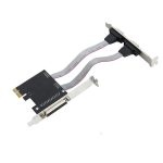 Drucker Parallel-Port-Riser-Karte PCIe PCI-E-Adapter – Bild 3