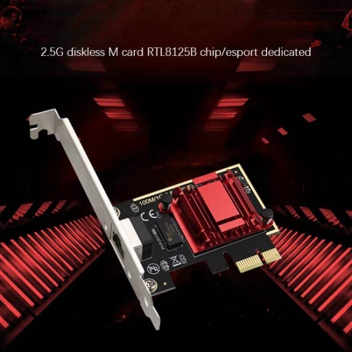 2.5g Gigabit-Computer-Spiele-Netzwerkkarte – Bild 4