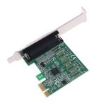 Parallele Anschluss DB25 25P PCIe Riser Kartendrucker LPT zu PCI-E Expresskarten AX99100 Converter Adapter – Bild 3
