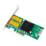 1000mbps Ethernet PCIe zu Dual Ports Fiber Optic Network Card
