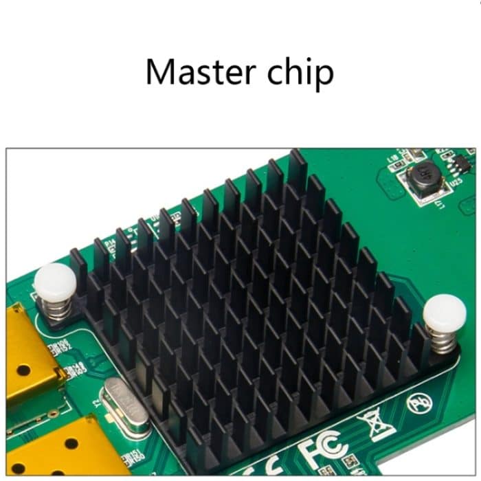 1000mbps Ethernet PCIe zu Dual Ports Fiber Optic Network Card – Bild 4