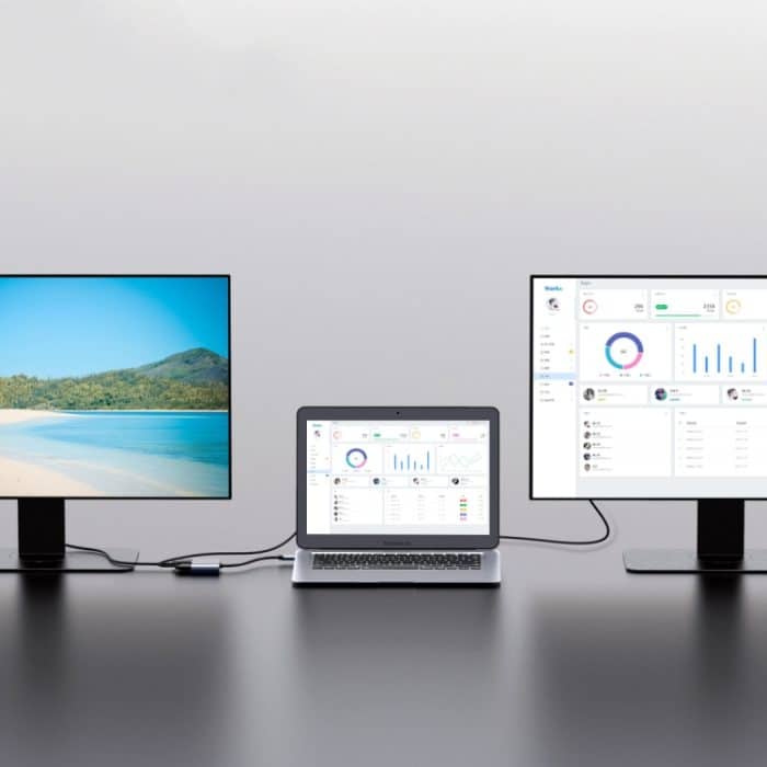 3 in 1 USB bis HDMI / VGA / Audio-Hub-Adapter – Bild 4