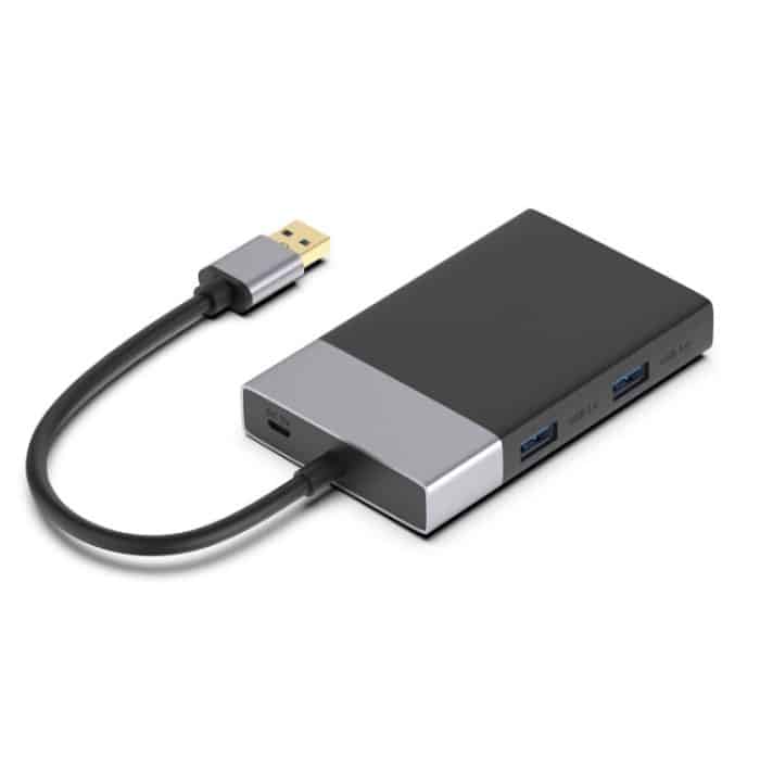 6-in-1 USB 3.0 zu USB3.0 x 2 + CF-Karte + TF-Karte + SD-Karte + XQD-Karten-Hub-Adapter – Bild 3