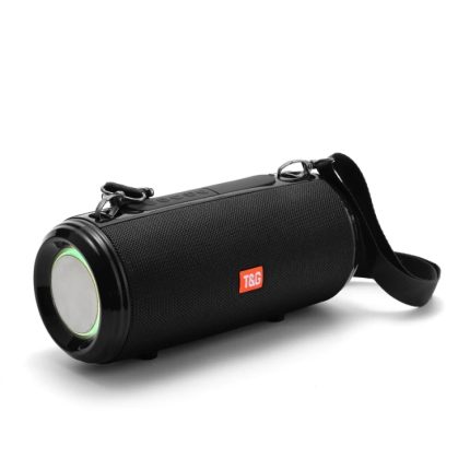 T&G TG537 RGB Light tragbarer wasserdichter Bluetooth-Lautsprecher unterstützt FM/TF-Karte