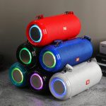 T&G TG537 RGB Light tragbarer wasserdichter Bluetooth-Lautsprecher unterstützt FM/TF-Karte – Bild 6
