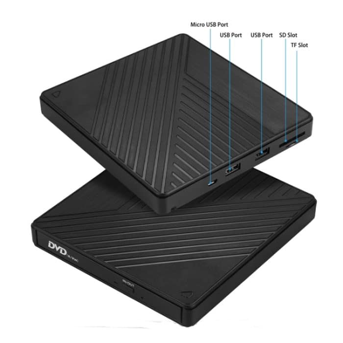 USB 3.0 & Typ-C-DVD-Laufwerksspieler externer optischer Laufwerk – Bild 3