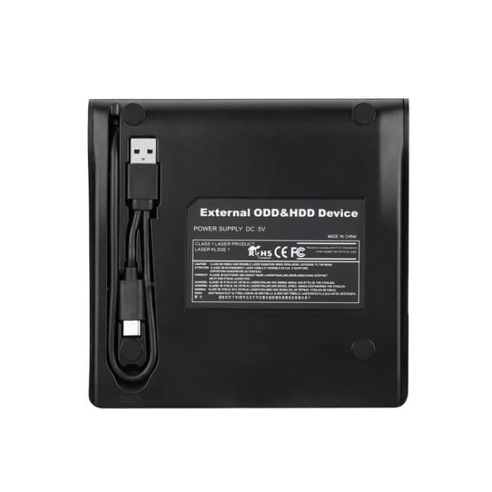 USB 3.0 Typ-C Slim Optical Drive Brenner Externer DVD ROM RW CD Writer für Desktop-Laptop-PC – Bild 4