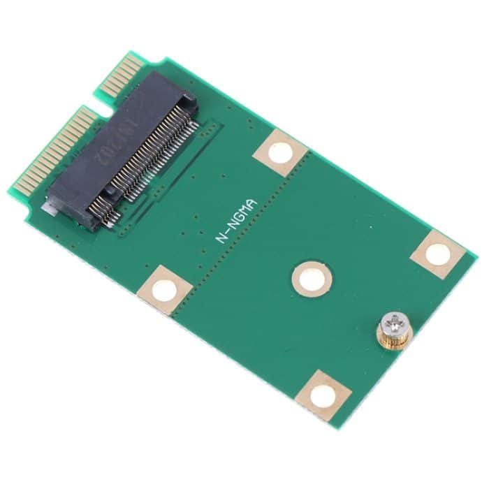 Mini PCI-E M.2 NGFF 30mm 42mm SSD bis 52pin MSATA-Adapterkarte – Bild 3